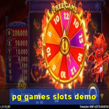 pg games slots demo